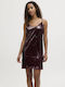 Rochie Mini De Seara Jupon Burgundy
