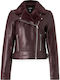Women's Short Jean Jacket for Winter Winetasting