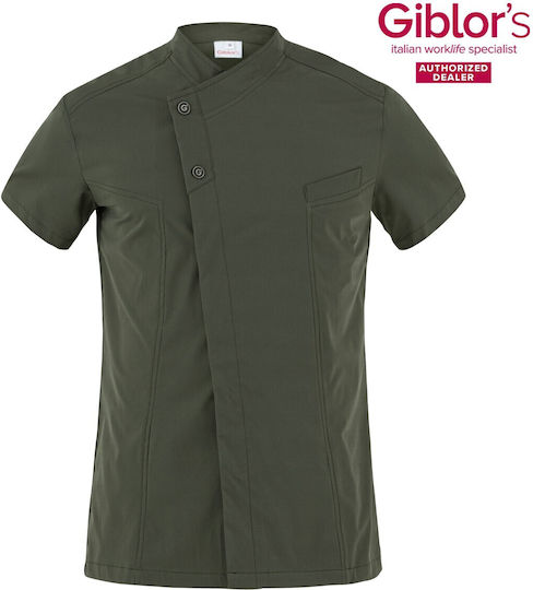 Giblors Σακάκι Σεφ Harry Χακί Wash & Go Giblor's Giblor's
