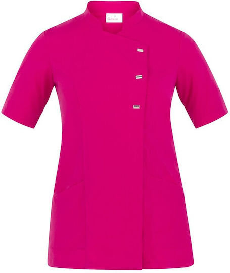 Giblors Γυναικείο Σακάκι Σεφ Greta Slim Fit Φούξια Giblor's Giblor's