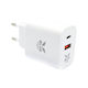 Blue Eagle Be-ad36w-04 Pd Пътен Заряден Уред 36W 2xпорт USB Тип C Бял