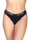 Women's String Black