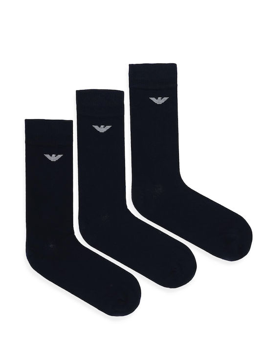 Emporio Armani Men's Socks Black 3Pack