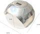 Nail Polish Curing Lamp UV / LED 120W Silver