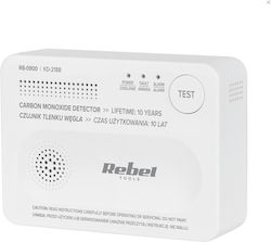 Detector De Monoxid De Carbon Alarm 3xaa Baterii Kd-218b Rebel