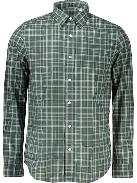 Timberland Μακρυμάνικo Βαμβακερό Πουκάμισο Green