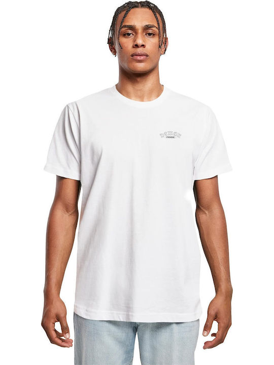 Skull Butterfly Tee White