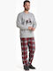 Relax Anatomic Men's Winter Pajamas Set Gray