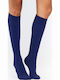 Sento Women's High Socks Opaque 100 Den Ocean