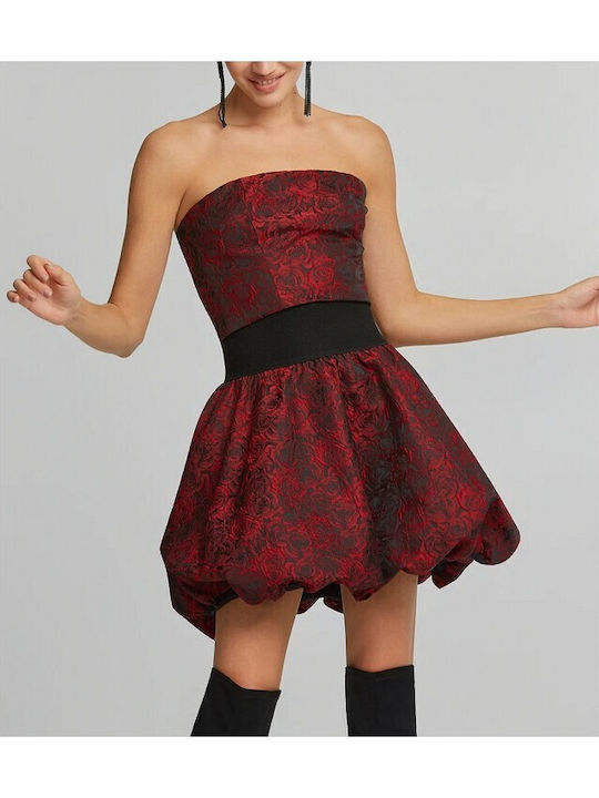 Set with Skirt Red