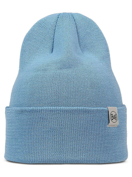 Lilon Beanie Unisex Fleece Σκούφος Πλεκτός σε Γαλάζιο χρώμα