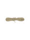 Bergal Round Cord Laces Dark Beige 75 Cm Χοντρα Στρογγυλα Κορδονια Χρωμα Σκούρο Μπεζ 75 Εκατοστα 100% Βαμβάκι Δεν Λύνονται