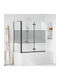 vidaXL Μπανιέρα Ακρυλική 120x67x129cm