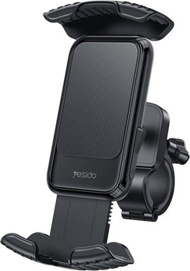 Yesido Bicycle Phone Holder 360 Rotation One-Touch Stabilization Locking 4.8-7.2'' Black C249