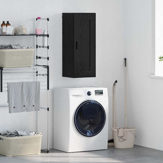 vidaXL Bathroom Cabinet L34.5xW34xH90cm Black