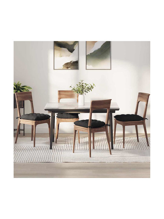 vidaXL Μαξιλάρι Καναπέ Μαύρο 40x40εκ.