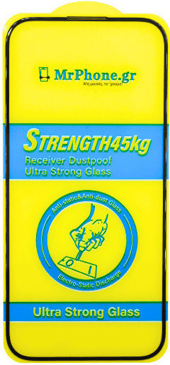 Προστασία Οθόνης Tempered Glass Strength 45kg Iphone 13 Pro Max 14 Plus