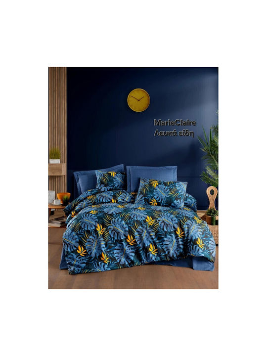 Mardim N.8 Pillowcase Set Blue 50x70cm.