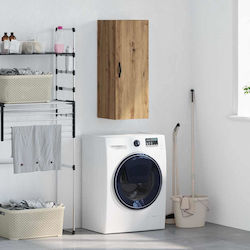 vidaXL Badezimmerschrank B34.5xT34xH90cm Eiche