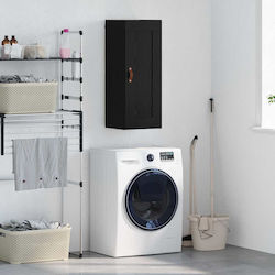 vidaXL Cabinet de baie L34.5xA34xÎ90cm Negru