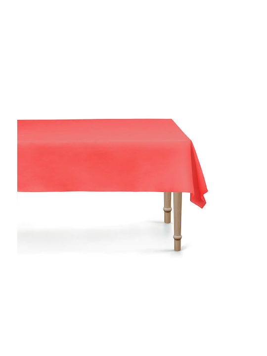 PartyDeco Τραπεζομάντηλο Κόκκινο Ανοιχτό 137x183εκ.