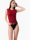 Fimelle Women's Sleeveless T-Shirt Terracotta