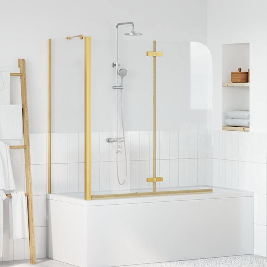 vidaXL Duschkabine mit Zusammenklappbarer Tür 120x68x130cm Streifen Oro