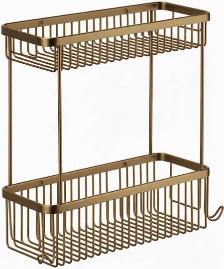 Bronze Art Σπογγοθήκη Inox Μπρονζέ