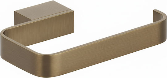 Bronze Art Vertigo Wall-mounted Paper Holder Inox Bronze