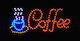 Beleuchtetes Werbeschild Led Coffee