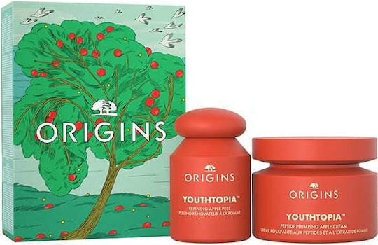 Origins Youthtopia Peptide Plumping Apple Σετ Περιποίησης για Ενυδάτωση 2τμχ