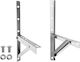 Home Use Air Conditioner Wall Brackets 41x49cm 2pcs