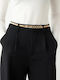 Elastic Women's Belt Gold