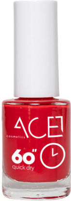 ACE Cosmetics Гланцов Лак За Нокти Бързо Съхнещ 016 Червен