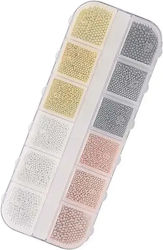 Global Nail Micro Caviar Διακοσμητικές Πέρλες Νυχιών Χαβιάρι 4 Colors Global Nail Micro Caviar Διακοσμητικές Πέρλες Νυχιών Χαβιάρι 4 Colors