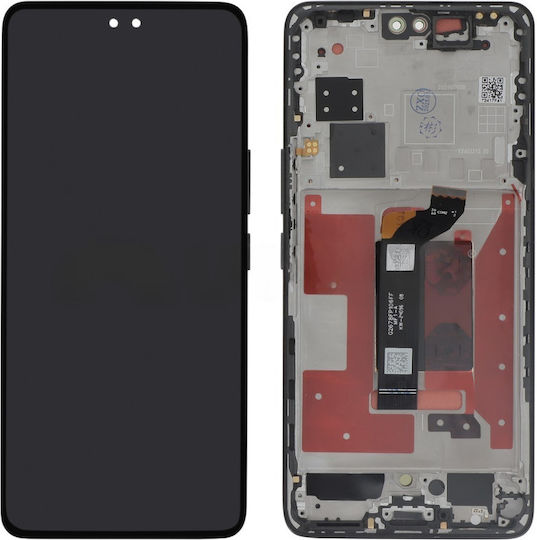Screen OLED with Touch Mechanism and Frame for Honor 200 Pro (Black)