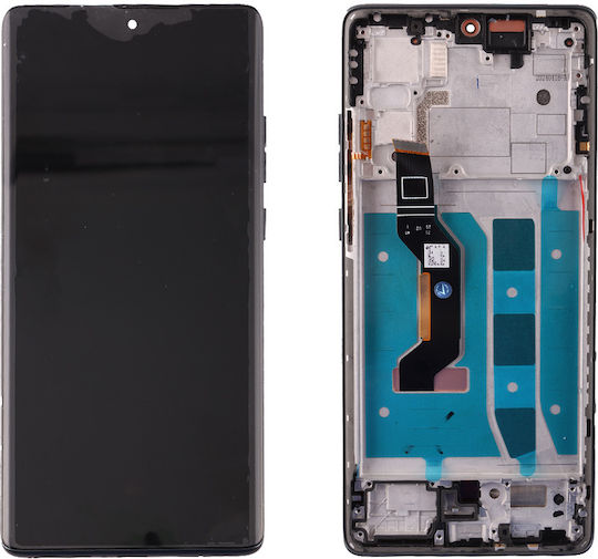 Screen with Touch Mechanism and Frame for MOTOROLA MOTO G85 5G XT2427-2 (Black)