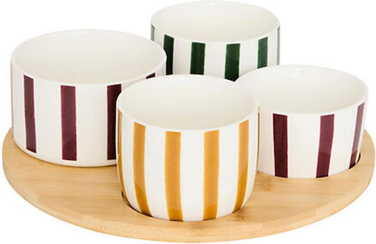 Atmosphera Dessert Divided Serving Tray 7.5x25cm