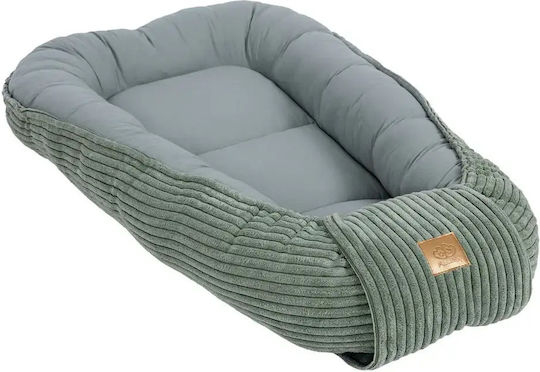 Meow Baby Pernă pentru bebeluși în formă de cuib Olive Green
