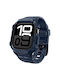 Spigen Rugged Armor Pro 2 Θήκη Σιλικόνης Navy για Apple Watch 42mm