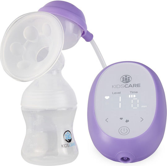 Pompa de sân simplă electrică Funcționează cu baterie Fără BPA Bej 130ml