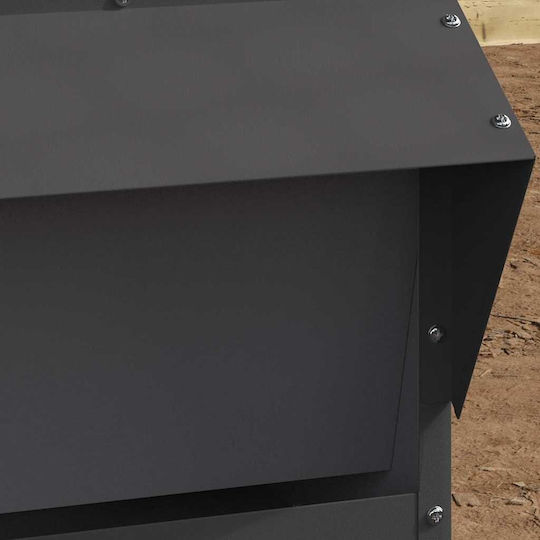 vidaXL Feeder for Chickens and Poultry with Capacity 4.21kg 40.5x45x41cm.
