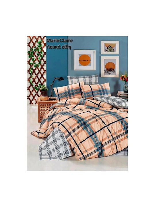 Mardim Duvet Cover Set Cotton Single with Pillowcase 160x220 N.2