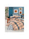 Mardim Cotton Duvet Cover Set 220x240cm Super King with 2 Pillowcases N.2