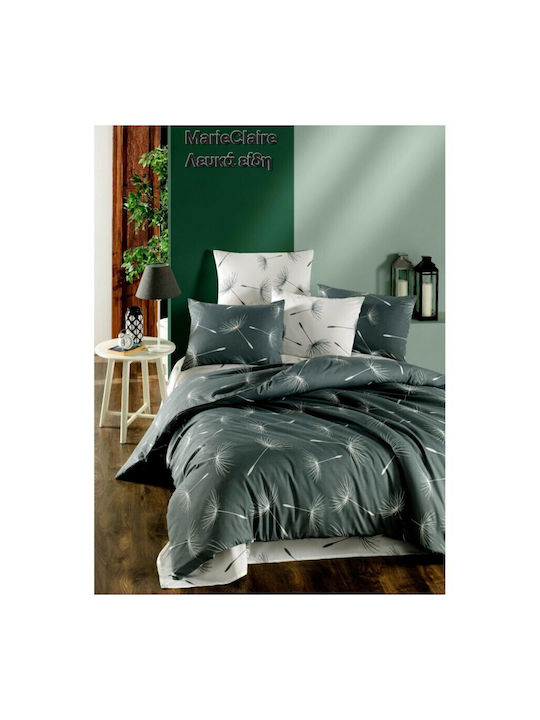 Mardim Cotton Duvet Cover Set 220x240cm Extra Large with 2 Pillowcases N.3