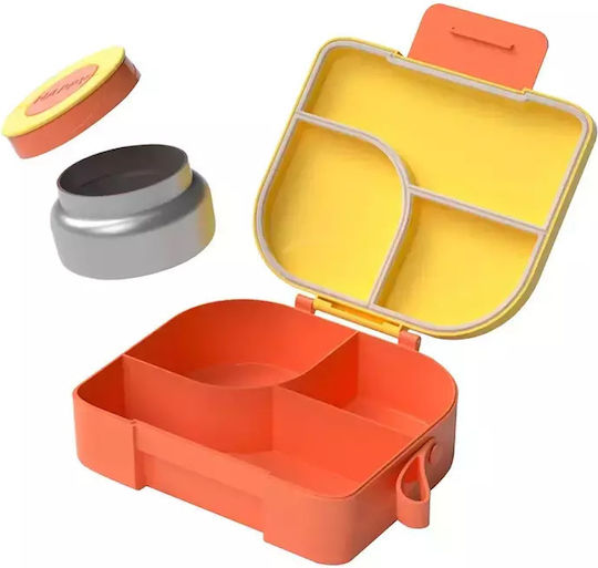 Pandaboo Lunchbox Isolierte Lunchbox Kunststoff Gray 1Stück