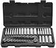 Vevor Căpăcei Pneumatic - Pneumatic Lungi cu Patrat de Prindere 1/4" Set 46buc