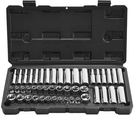 Vevor Căpăcei Pneumatic - Pneumatic Lungi cu Patrat de Prindere 1/4" Set 46buc