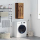 vidaXL Bathroom Cabinet L34.5xW34xH90cm Brown