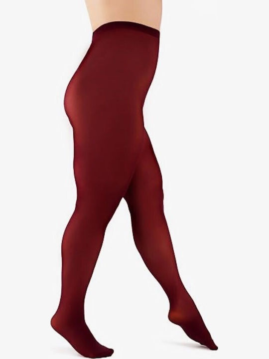 Rouxaki Дамско чорапогащник 60 Ден Burgundy